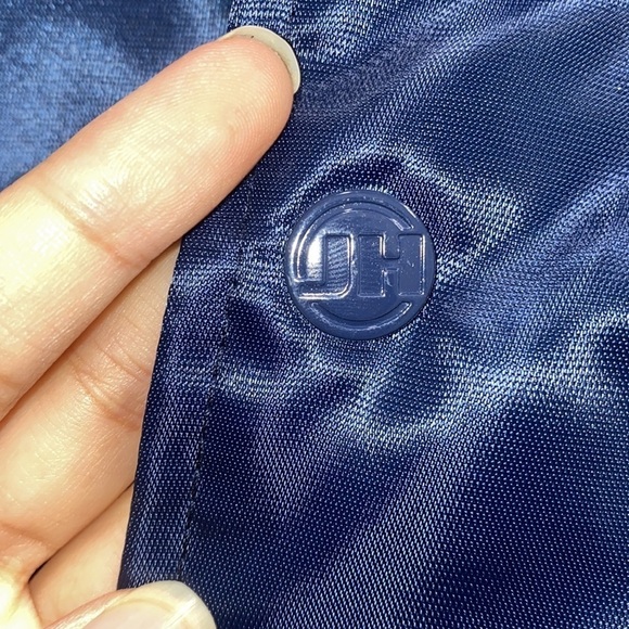 Yankee White & Blue Bomber Jacket MLB by JH Design Size S (5-6) Kids - Picture 9 of 15